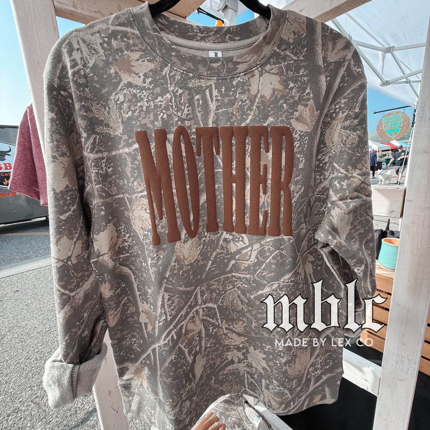 Mother (PUFFY) Camo Shirt
