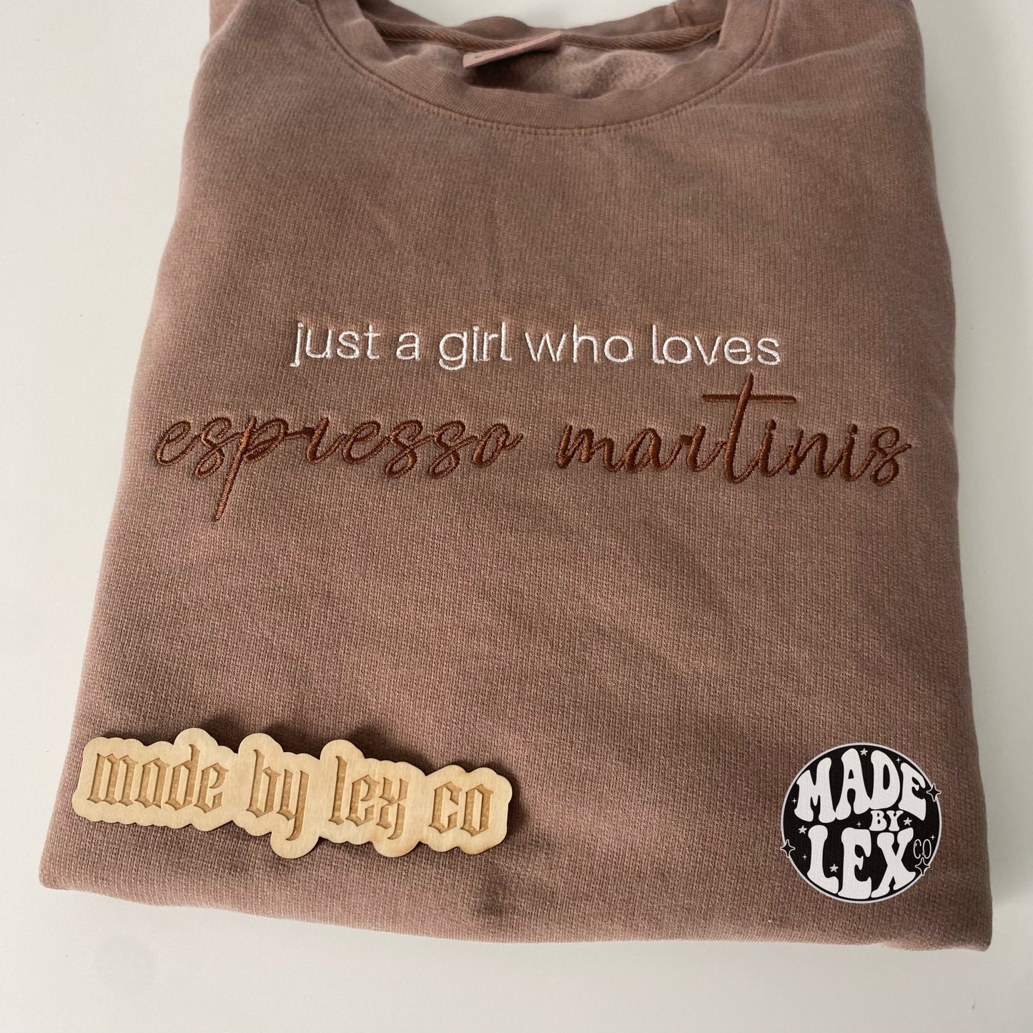 Espresso Martini Shirt - Embroidered