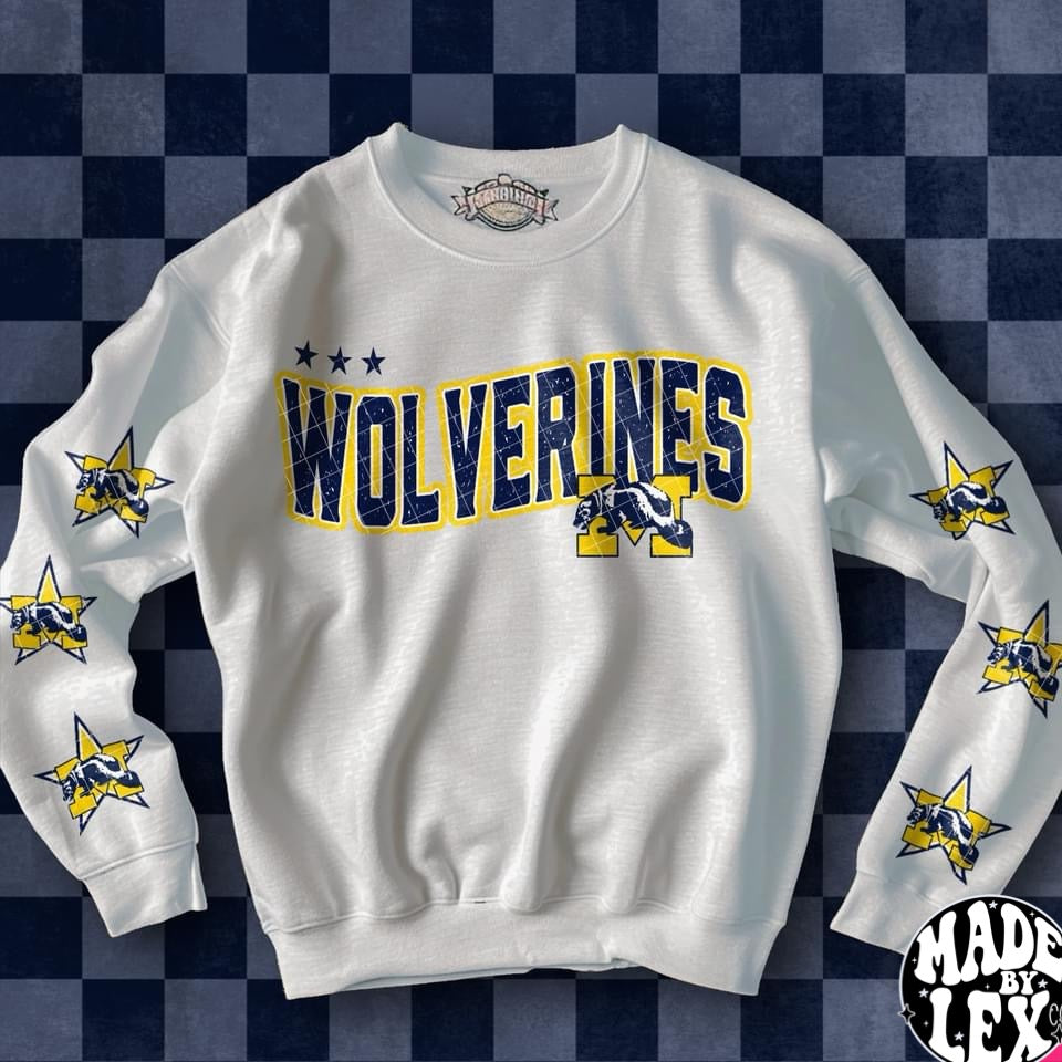 Wolverines Shirt w/ sleeves