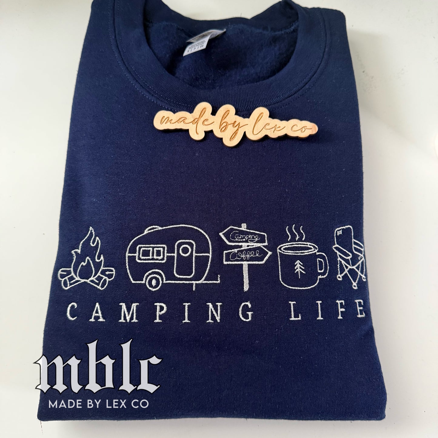 Camping Life Shirt - Embroidered