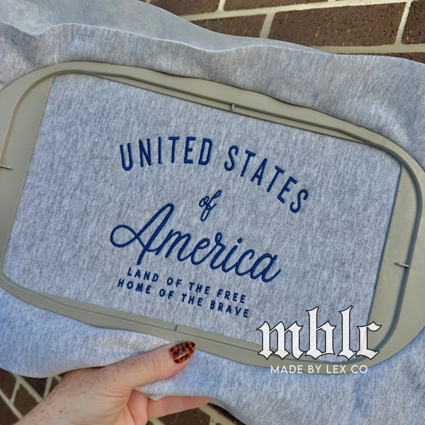 United States of America Shirt - Embroidered