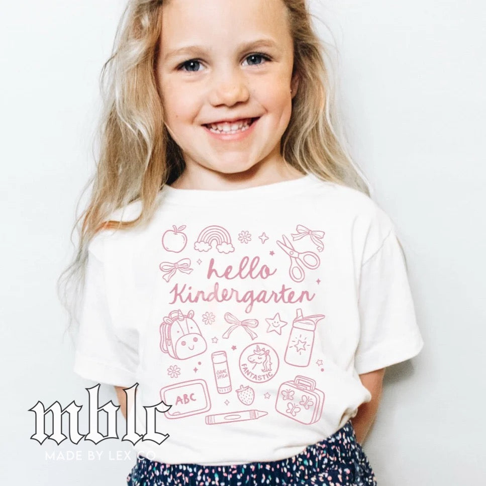Hello Kindergarten Shirt