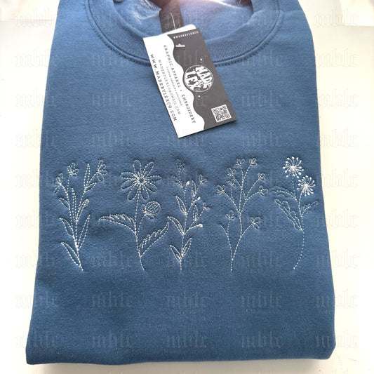 Floral Shirt - Embroidered