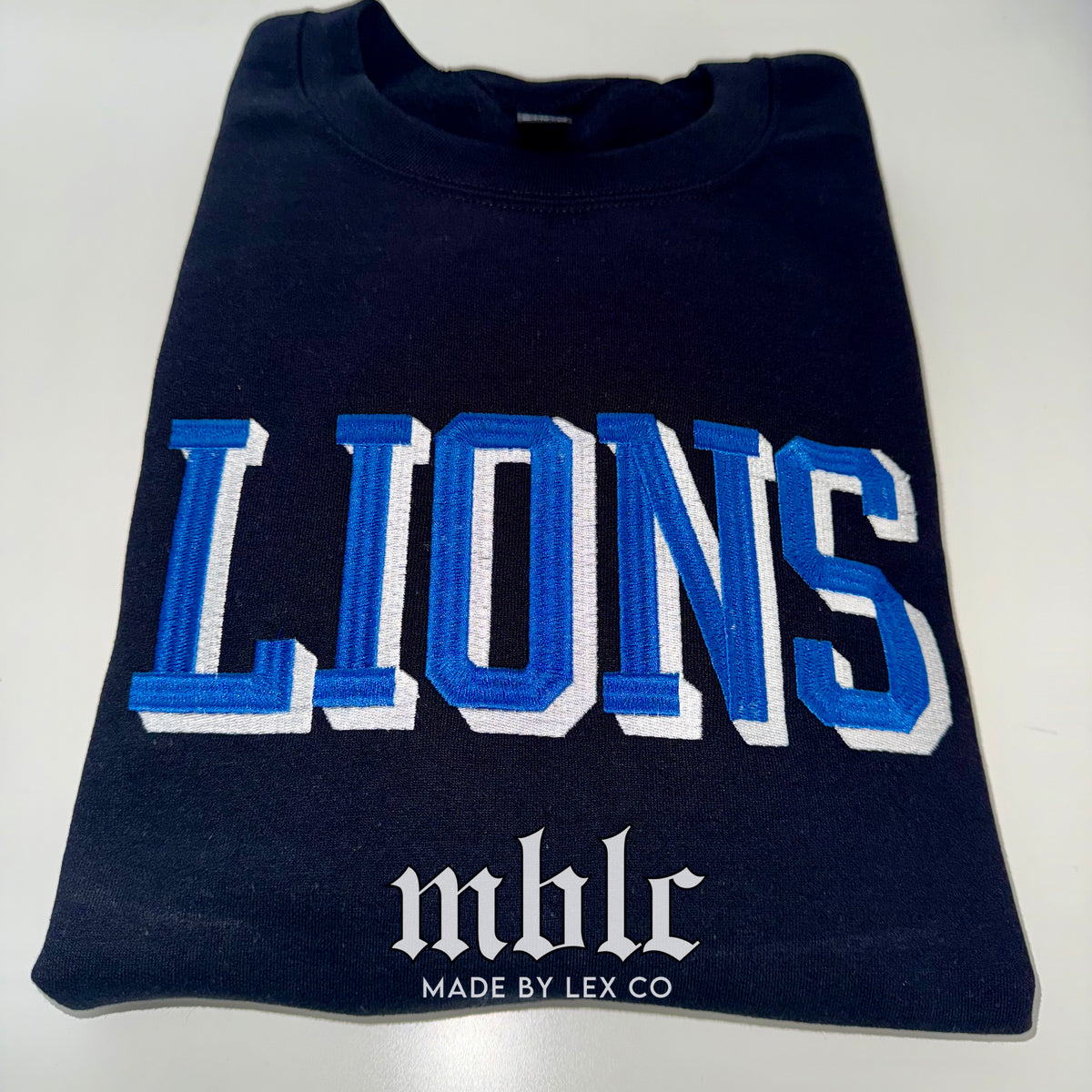 Lions (TwoTone) Shirt - Embroidered