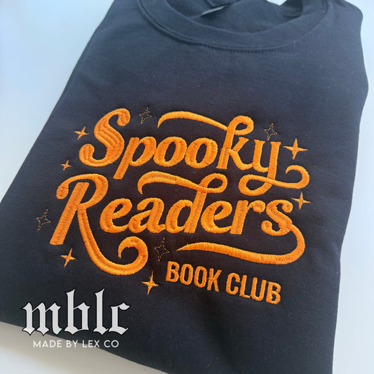 Spooky Readers Club Shirt - Embroidered