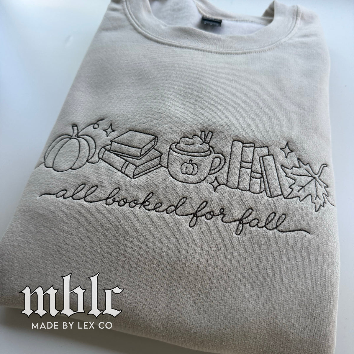 Booked for Fall Shirt - Embroidered