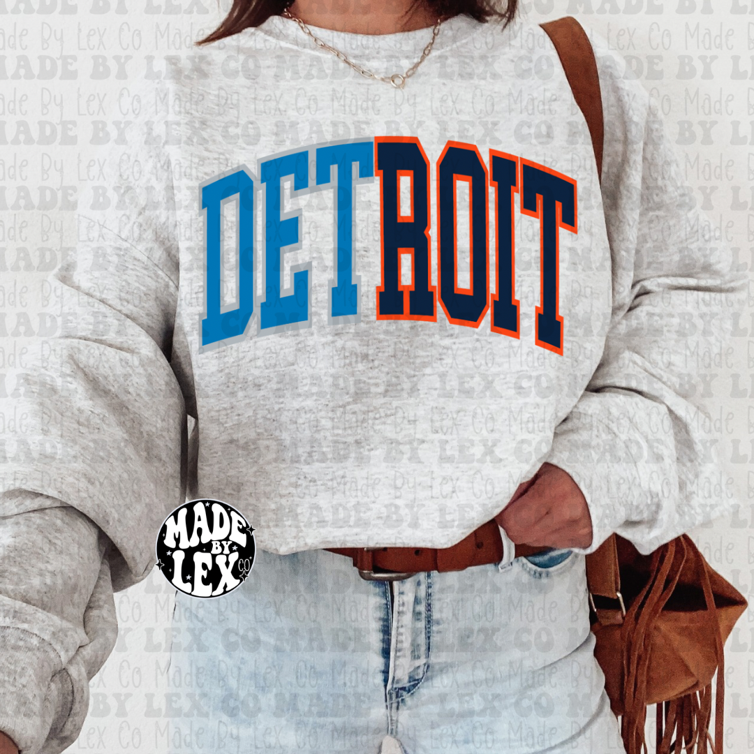 Split Detroit Shirt