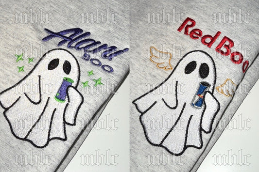 Energy Drink Boo Shirt - Embroidered (2 options)