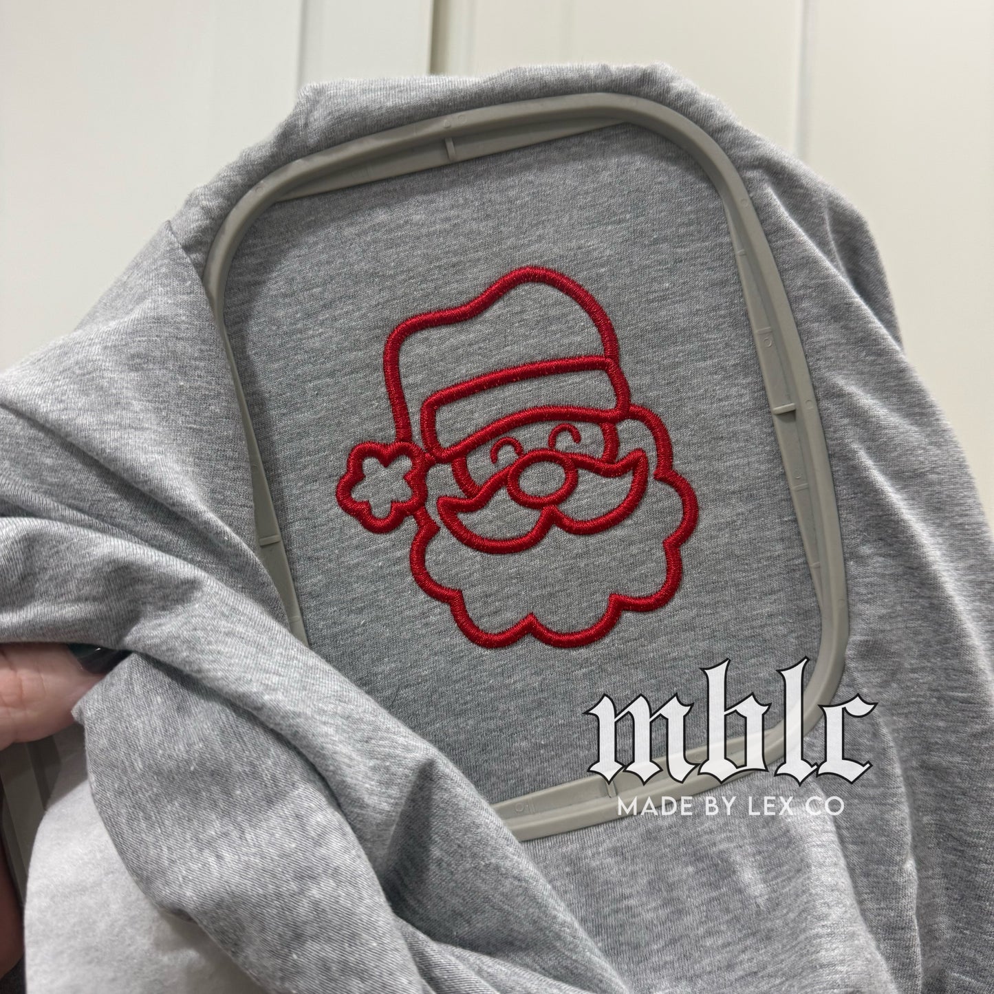 Santa Shirt - Embroidered 3D Puff