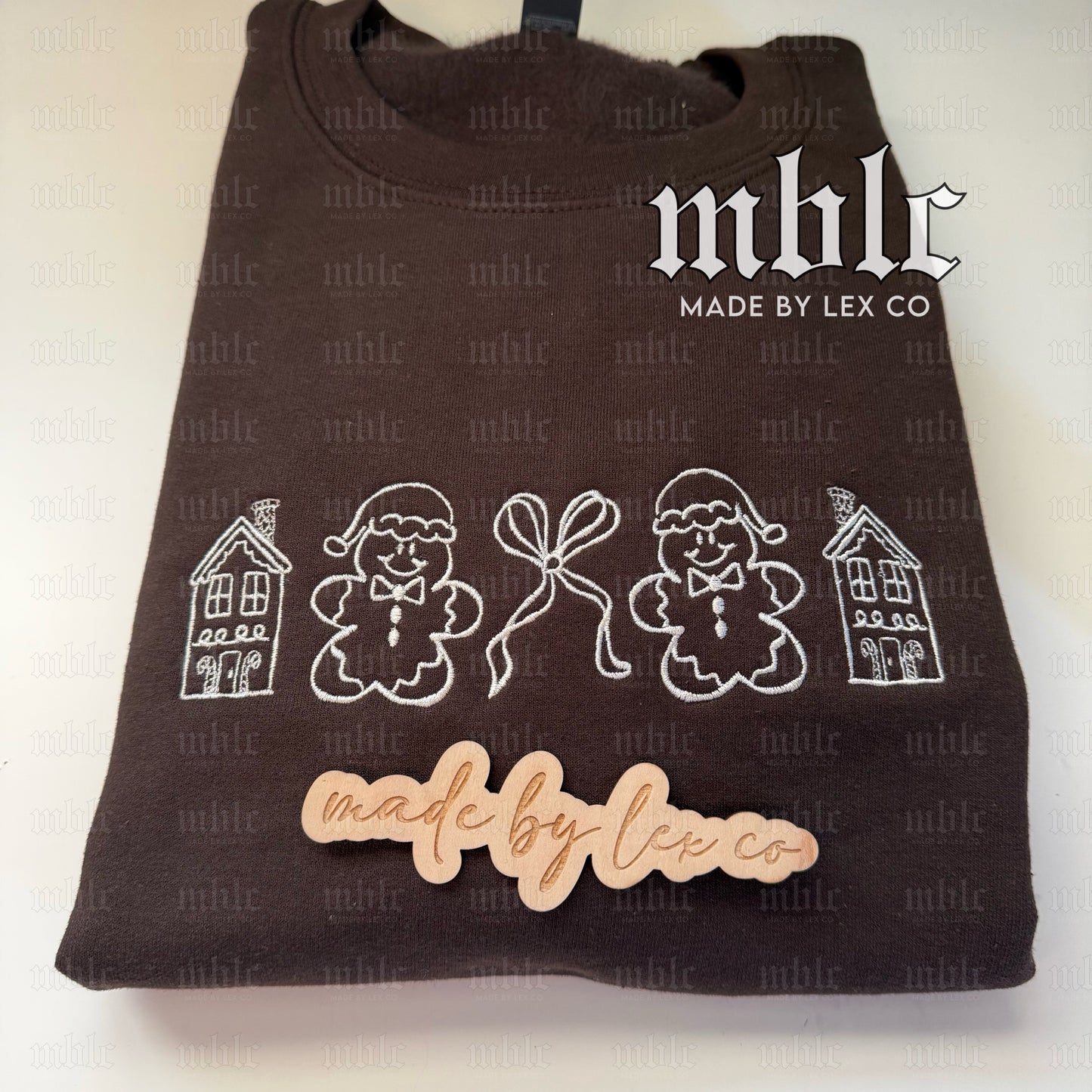 Gingerbread House Shirt - Embroidered