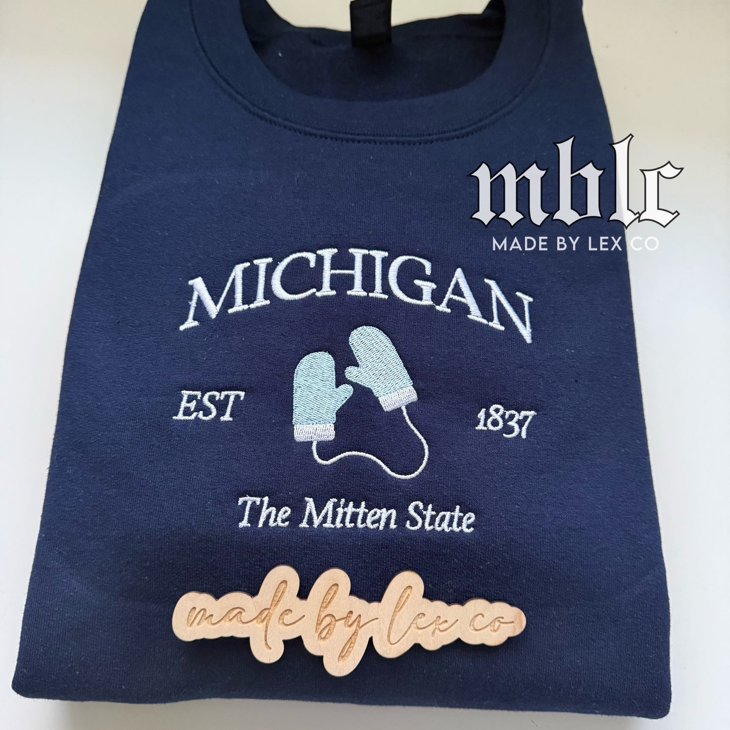 Mitten State Shirt - Embroidered