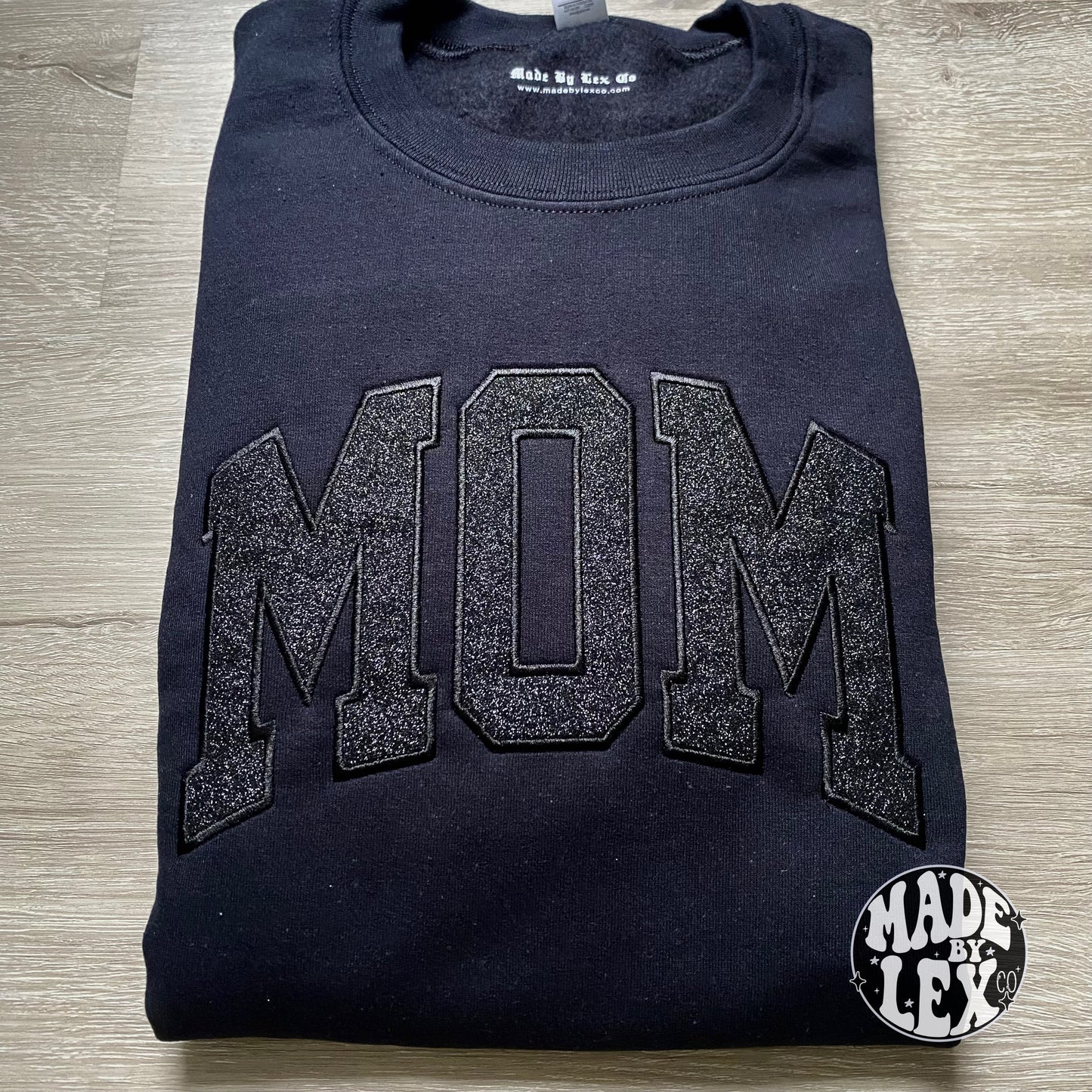 Glitter CUSTOM NAME Embroidered Shirt