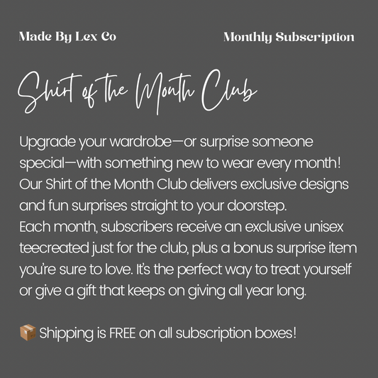 Shirt of the Month Club | Monthly Shirt Subscription Box