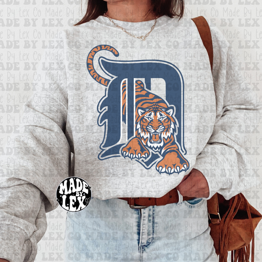 Detroit D Tiger Shirt