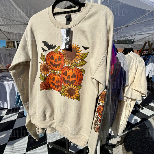 Pumpkins & Sunflower Shirt w/ Sleeve