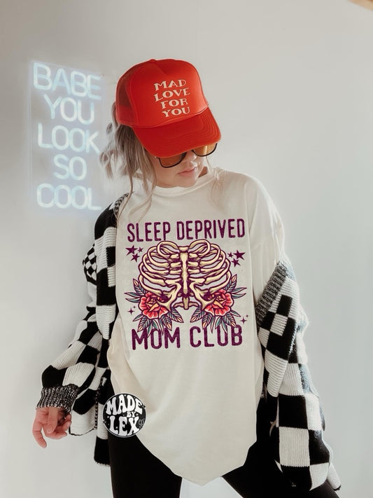 Sleep Deprived Mom Club Shirt