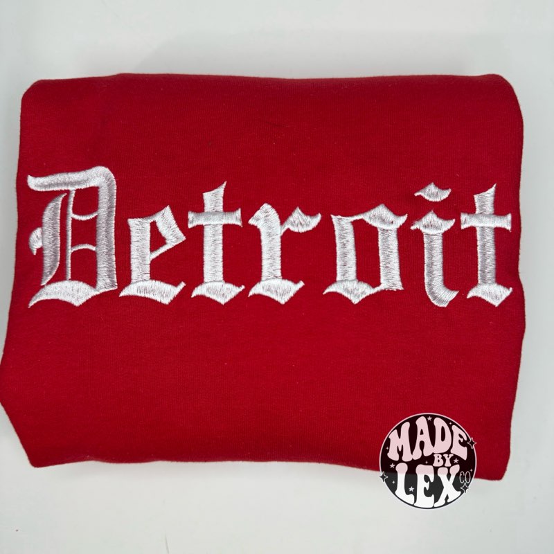 Detroit Shirt - Embroidered