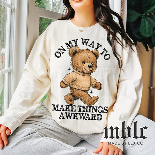 On my way to make things Awkward Shirt