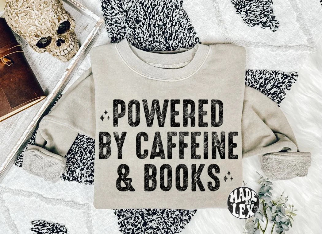 Caffeine & Books Shirt